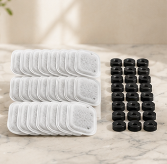 48 Pack FurlioPets Cat Water Fountain Filters