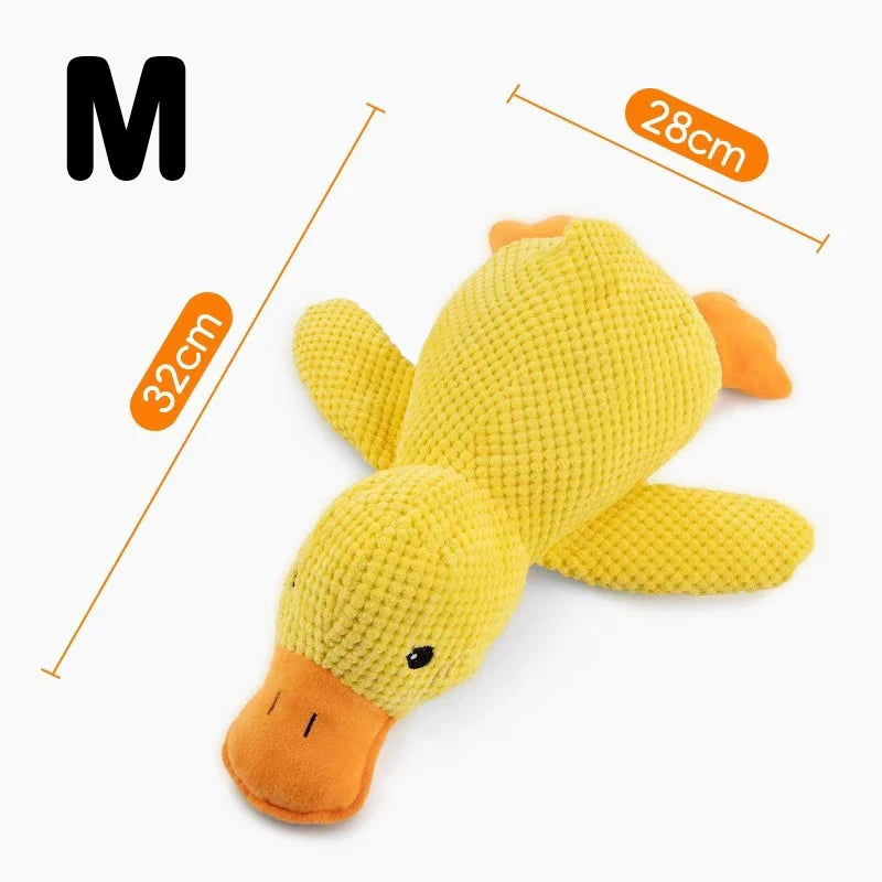 FurlioPets Squeaky Anti-Stess Duck Toy