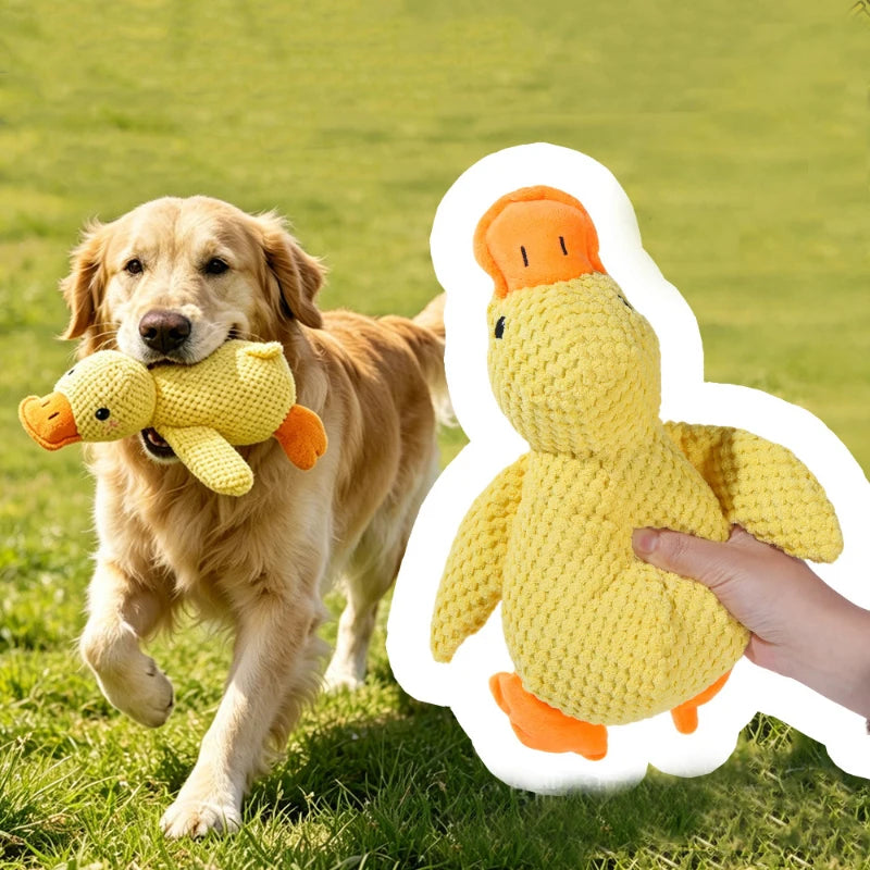 FurlioPets Squeaky Anti-Stess Duck Toy