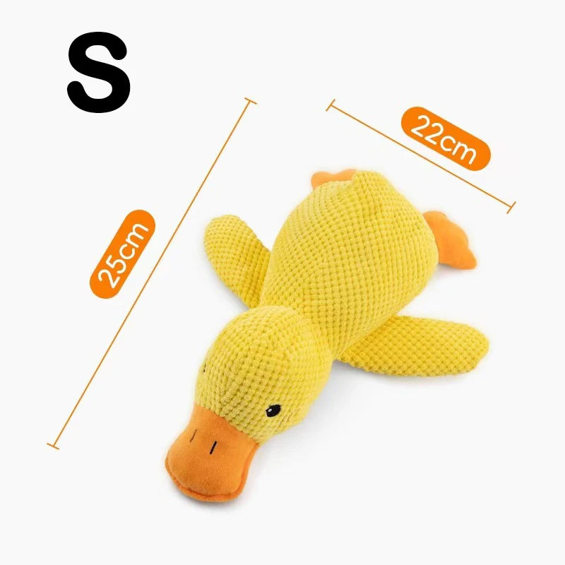 FurlioPets Squeaky Anti-Stess Duck Toy