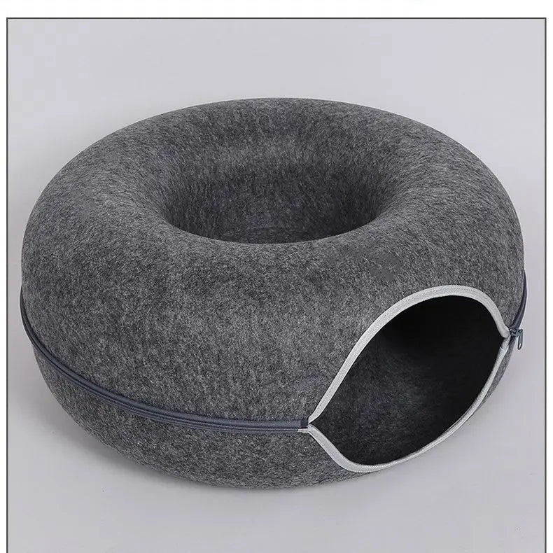 FurlioPets Donut cat cave