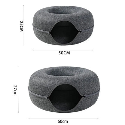 FurlioPets Donut Katzenhöhle