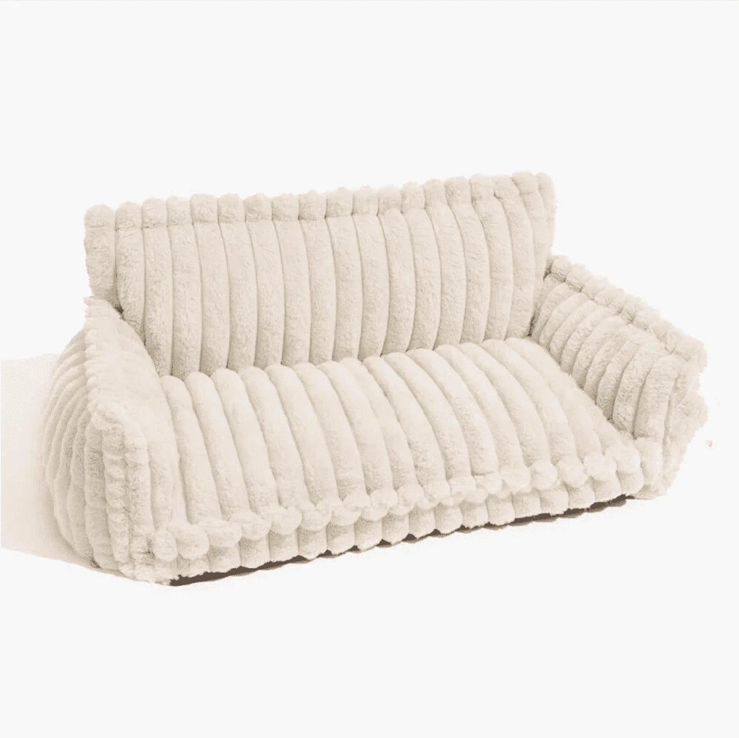 FurlioPets Large Washable Fluffy Orthopedic Soft Dog Sofa Bed